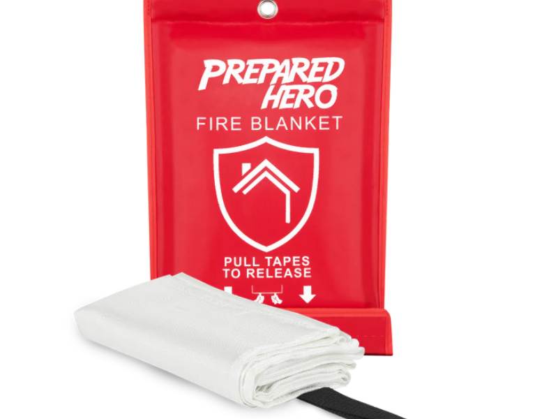 Can You Use a Fire Blanket to Walk Through a Burning Room? Prepared Hero