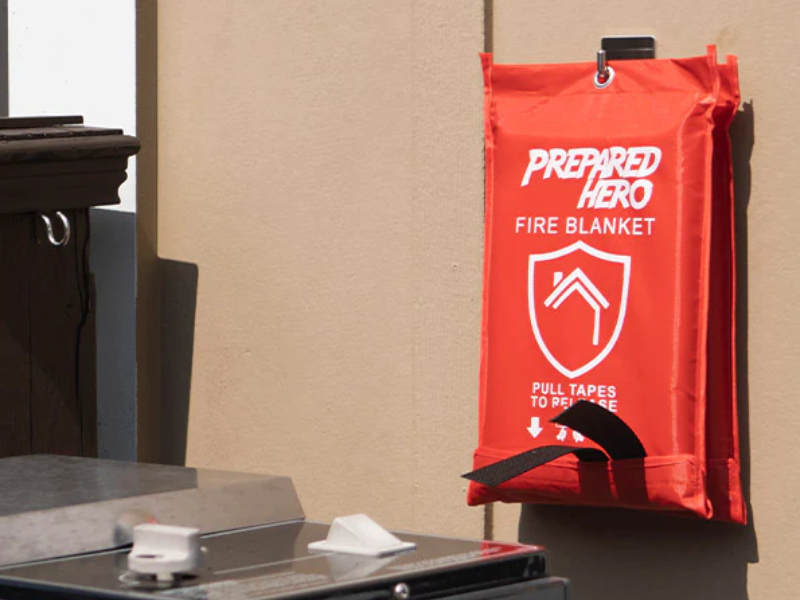 How to Use a Fire Blanket to Save Someone on Fire Prepared Hero