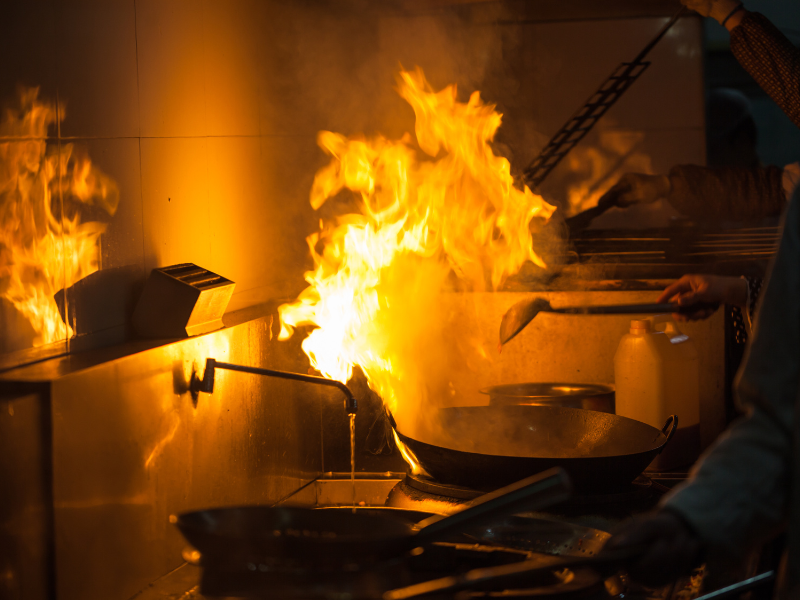 How Does a Grease Fire Start in the Kitchen? Prepared Hero
