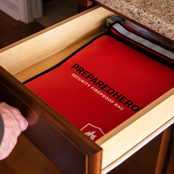 Durable, portable and easily visible during fire.