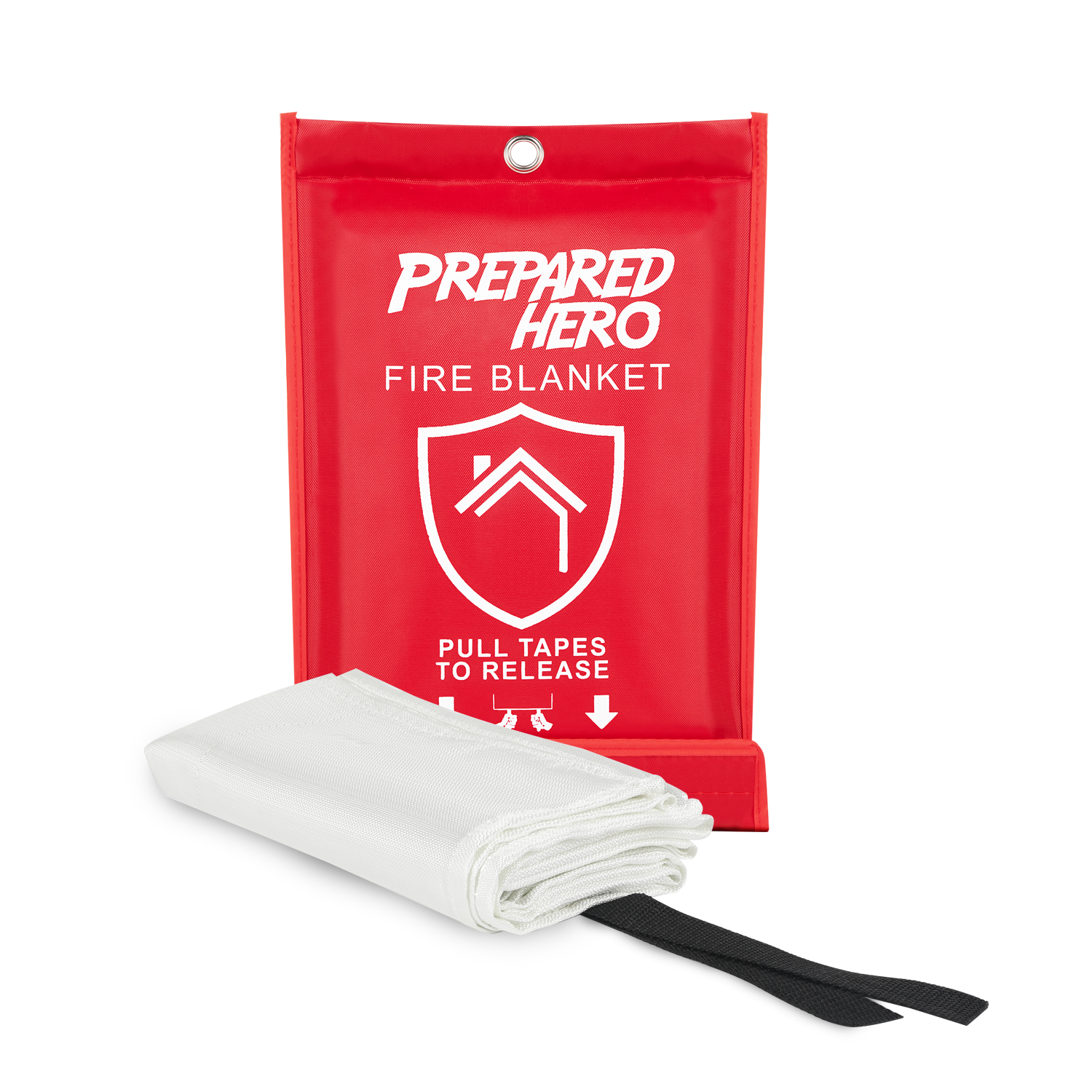 Pack of 4 Fire Blanket for Emergency Survival