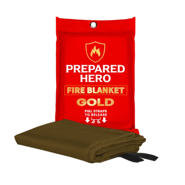 Emergency Fire Blanket Gold