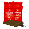 Emergency Fire Blanket Gold