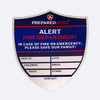 Prepared Hero Emergency Rescue Window Decal