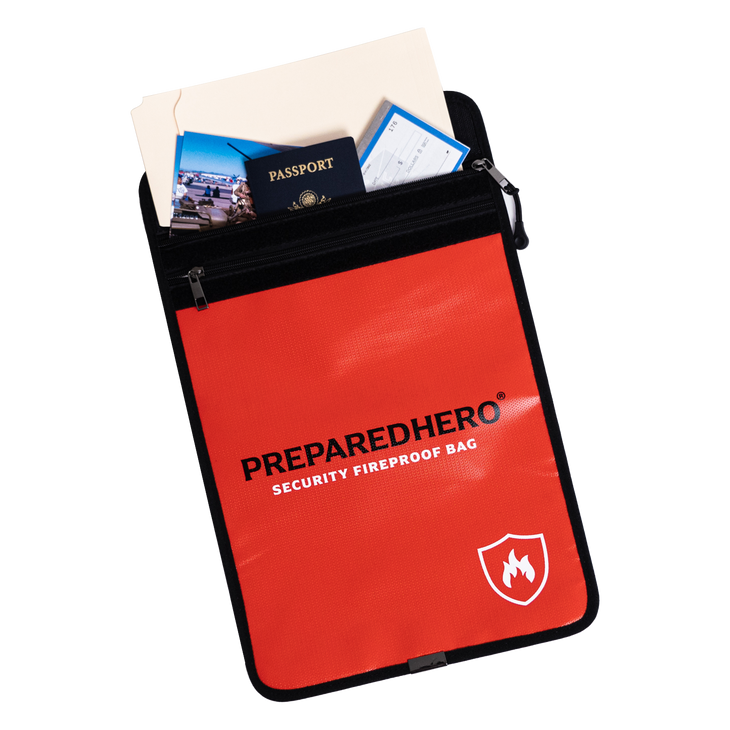Family First Fire Resistant Document Bag | Warehouse